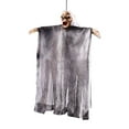 thumbnail image 2 of Halloween Hanging Ghost Voice Control Activated with Light & Sound, Motion Sensor Skeleton Horror Decoration for Indoor Outdoor Porch Yard Scary Party Props, 2 of 7