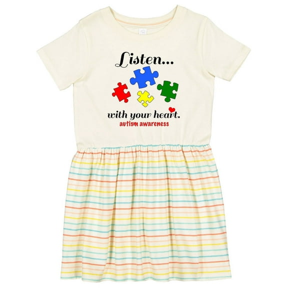 Inktastic Autism Awareness Girls Toddler Dress