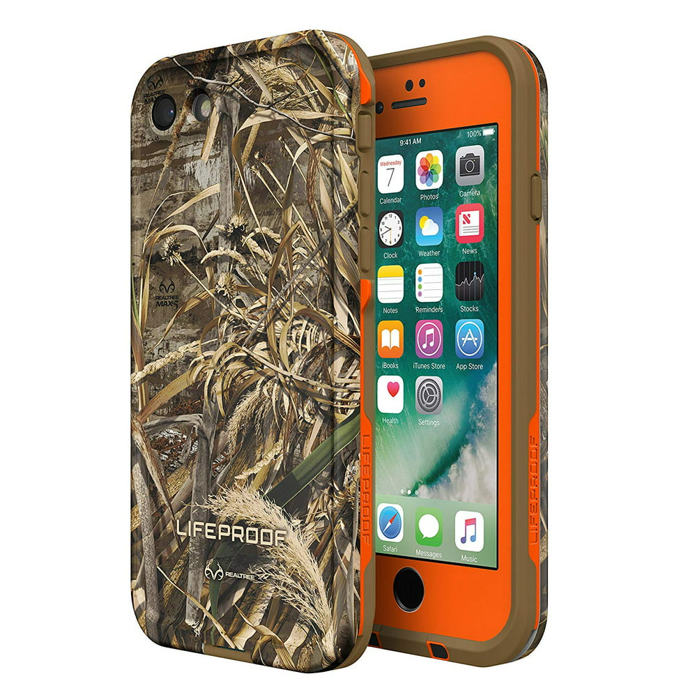 OtterBox Lifeproof Fre Waterproof Case iPhone 7/8, Orange - Walmart.com