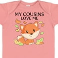 thumbnail image 4 of Inktastic My Cousins Love Me Little Fox Boys or Girls Baby Bodysuit, 4 of 5