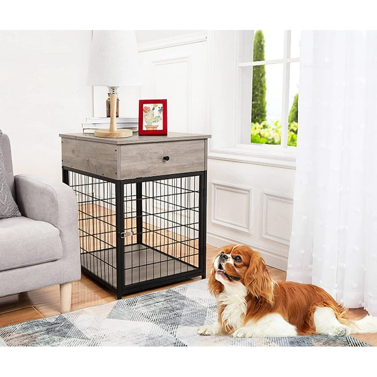 Dog crate hotsell furniture walmart