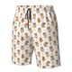 thumbnail image 4 of Balery Tigers go in for Sports Traje de Baño Estilo Hawaiano para Hombre, Shorts de Secado Rápido con Bolsillos-Medium, 4 of 6