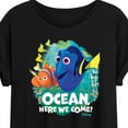 thumbnail image 3 of Disney Finding Dory - Ocean Here We Come - Juniors Ideal Flowy Muscle T-Shirt, 3 of 5