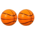 thumbnail image 1 of 2 Pcs Basketball Shape Cake Topper Creative Boy's Birthday Cake Insert Cards, 1 of 9