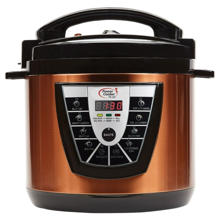 Tristar XL 8 Qt. Power Cooker Plus (Copper) 