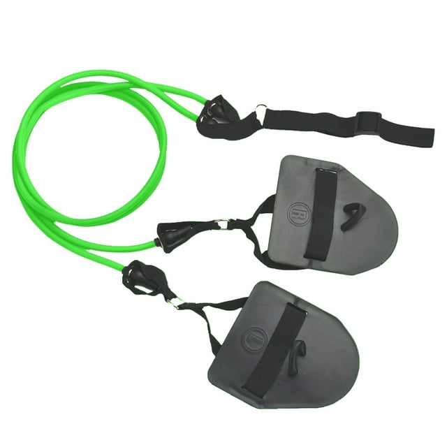 Dryland Swim Training Belt with Resistance Cord and Hand for Arm Strength Conditioning and Exercise
