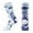 Blue, variant on Low Cut Ankle Socks Basketball and Running Sports for Men and Women with Towel Bottom and Mid Tube Design