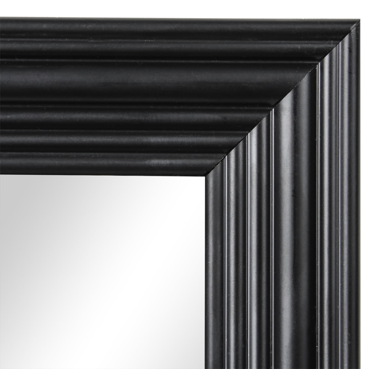 Mainstays 13x49 Rectangular Full-Length Black Mirror