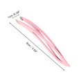 thumbnail image 2 of Unique Bargains 1 Pc Reusable Eyebrow Tweezer for Bathroom Travel Hotel Light Pink Stainless Steel, 2 of 4