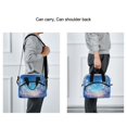 thumbnail image 6 of Lunch Bag Portable Crossbody Meal Bag Cooler Bag Insulated Lunch Bag Food Bag Handheld & Crossbody Design Color Sky Picture, 6 of 6