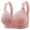 Pink, variant on Womens Bras Wireless Comfort Revolution Wireless Bra Full-Coverage Wirefree Bra Light Pink,L