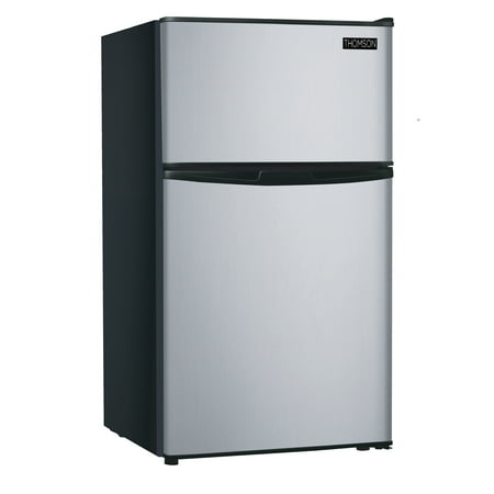 RCA 3.2 Cu Ft Two Door Mini Fridge with Freezer RFR834,