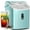 Green, variant on Auseo Nugget Ice Maker Countertop , 35lbs/24H, Self-Cleaning, Ice Basket & Ice Shovel & Handle,  for Home/Office/Party, Red