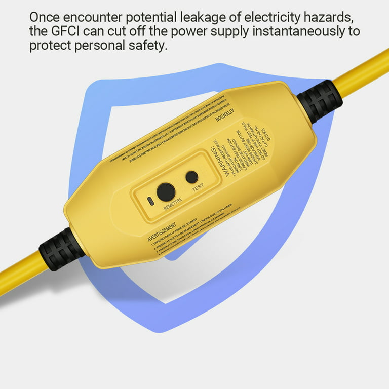 GFCI and Extension Cord Electrical Safety Precautions