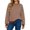 1-Coffee, variant on Arlun Womens Striped Oversized Sweatshirts Trendy Color Block Crew Neck Long Sleeve Casual Loose Pullover Top Comfort Drop Shoulder Fashion Fall Vacation Hoodless Sweatshirt 1-Red XL