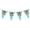 H, variant on Zguuel Oktoberfest Bavarian Pennant Banner, 10m Festival Triangle Bunting Flag Garland, Blue White Bavarian Flag Decoration for German Theme Party, Garden Triangle Pennant Banner