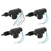 REGALWOVEN Central Lock Locking System Car Keyless Entry with 4 Doors Actuator Kit