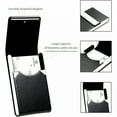 thumbnail image 4 of CCOCC Business Card Holder PU Leather Business Card Case Name Card Holder Slim Metal Pocket Card Holder With Shut, 4 of 7