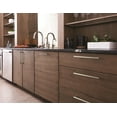 thumbnail image 2 of Amerock Versa 8-13/16 inch (224mm) Center-to-Center Satin Nickel Cabinet Pull, 2 of 8