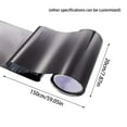 thumbnail image 5 of Car Sun Strip, Windscreen Sunshield Sticker for Automobiles, UV Protection, Easy Installation, Waterproof and Scratch-Resistant Car Window Film for Windshield, 5 of 5