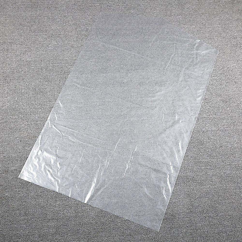 50 Pack Garment Bags for Clothes Storage - Waterproof & Dustproof Hanging Suit & Coat Protector Covers