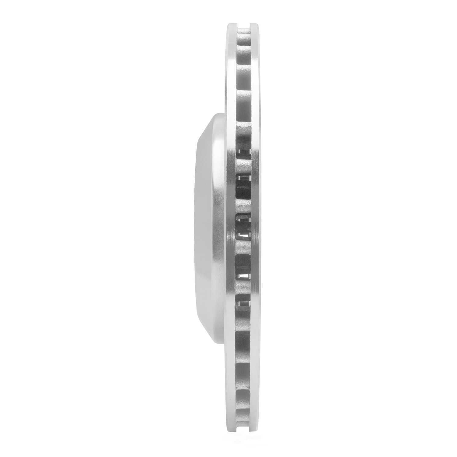 Dynamic Friction Company 631-63166L DFC Brake Rotor - Drilled And Slotted - Silver