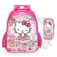 thumbnail image 4 of Pink Hello Kitty School Bags Lovely Orthopedic Girls Primary Backpack Kids Back to School Gift Cartoon Mochilas General, 4 of 7