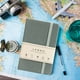 thumbnail image 1 of A6 Lined Leather Hardcover Journal Notebook | 160-Page Ruled Writing Diary with Elastic Closure, Pen Holder, Ribbon Bookmark, Inner Pocket, Label Stickers | 3.6"x5.6" | 100gsm Thick Paper | 1 Pack, 1 of 6