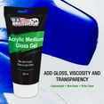 thumbnail image 2 of U.S. Art Supply Gel Medium Gloss Acrylic Medium, 200ml Tube, 2 of 6