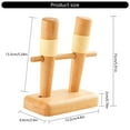 thumbnail image 3 of Guitar Wall Mount Hanger Acoustic Electric Basses Guitar Wall Hook Hanger for Music Teachers, 3 of 9