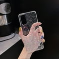 thumbnail image 5 of Phone Case for Samsung Galaxy S23 FE Case Clear Glitter Sparkle Pink Samsung S23 FE Case Silicone Transparent Shockproof Soft Cover Thin (Clear), 5 of 14