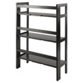 thumbnail image 6 of Winsome Terry 3-Tier Solid Wood Stackable and Folding Book Shelf in Black, 6 of 12