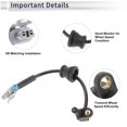 thumbnail image 4 of Unique Bargains Rear Left/Rear Right ABS Wheel Speed Sensor for Chevrolet Equinox 2005-2006, for Saturn Vue 2003-2007 ABS Sensor No.22677640 1 Pcs, 4 of 7