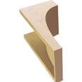 thumbnail image 6 of 8"W x 8"D x 16"H Wide Stockport Rough Cedar Woodgrain TimberThane Corbel, Primed Tan, 6 of 6