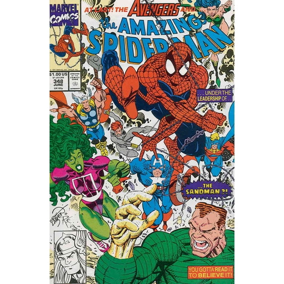 Amazing Spider-Man, The #348 VF ; Marvel Comic Book