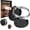 Light Brown, Dark Brown, Black, Red, Orange, variant on Foldable Car Door Cup Holder, Universal Clip-On Adjustable Drink Holder with Phone Storage, Space-Saving Automotive Organizer for Water Bottles, Coffee Cups, Tumblers and Road Trips