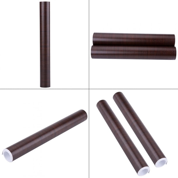 Pegatinas autoadhesivas para revestimiento de paneles de interior de coche con textura de veta de madera, estilo vintage W1398