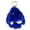 Bright Blue, variant on Bunny Keychain, Soft Rabbit Bag Charm with Key Ring, Colorful Faux Fur Handbag Pendant Accessory for Keys, Backpacks and Purses