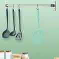 thumbnail image 4 of Cuchara ranurada, colador skimmer resistente al calor, cuchara ranurada, con mango ergonómico para filtrar verduras, pasta y más, 4 of 5