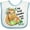 White and Blue, variant on Inktastic My Great Grandma Loves Me Cute Sloth and Baby Boys or Girls Baby Bib
