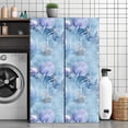 thumbnail image 3 of Peel and Stick Wallpaper Contact Paper Blue Coastal Light Blue White Shell Under Sea Coral Reefs Sea Self Adhesive and Removable 23.6in x 118in, 3 of 8