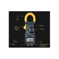 thumbnail image 5 of Digital Amper Clamp Meter Multimeter NCV Current Clamp Pincers Voltmeter Ammeter 600A AC/DC Ohm Cur, 5 of 5