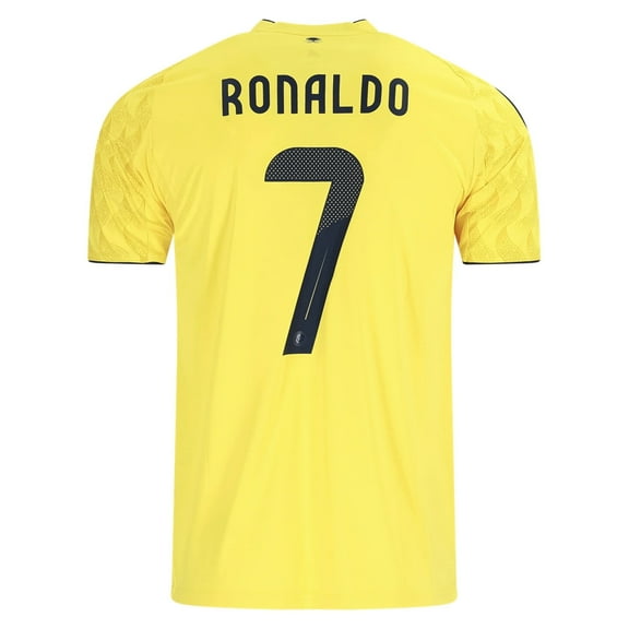 Ronaldo All Nassar Soccer Jersey Yellow 25/26