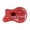 Red - EU Plug, variant on ammoon PockRock Portable Guitar Multi-Effects Processor Pedal, 15 Effect Types, 40 Drum Rhythms, Tuning Function, Red (EU Plug), 5.1 inches / 13 cm