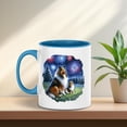 thumbnail image 4 of Happy New Year Shetland Sheepdog Family Cheer Winter Midnight Firework 11oz Accent Two-tone Mug Sheltie Dog Lover Gifts Coffee Tea Cup - 02025, 4 of 5