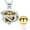 Customize, variant on Hollow Eye of Heart Memorial Urn Necklace for Men Women Cremation Jewelry Urn Ashes Necklace Ashes Keepsake Locket Necklace of Loved One