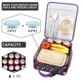 thumbnail image 4 of Elephant Insulated Lunch Box Teen Reusable Lunch Bag with Side Pocket Lunch Box Containers Office Beach, 4 of 6