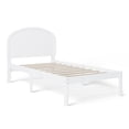 thumbnail image 3 of Mainstays Kids Twin Size Wood Platform Bed Frame, White, 3 of 8