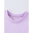 thumbnail image 4 of HWJAD Summer Cotton Dress for Toddler Girls Ballerina Fairy Short Sleeve Kids Girl A-line Casual Play Dresses, 4 of 7