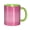 Green, variant on Gradually Pink Coffee Mug Fun Custom Ceramic Mugs 11oz Pink